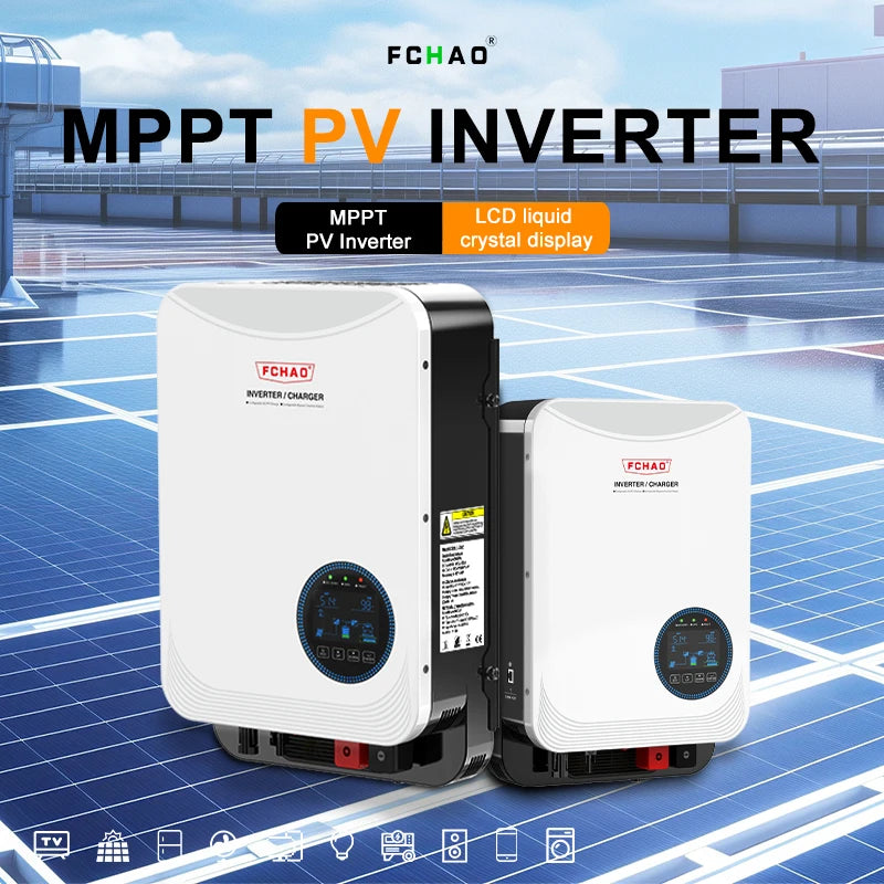 Hybrid Inverter Solar Inverter MPPT Solar Charge AC Charge 24v 48v DC to AC power